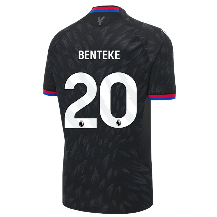 Danxen Criança Camisola Christian Benteke #20 Preto Azul Vermelho Alternativa 2026/27 Camisa Brasil