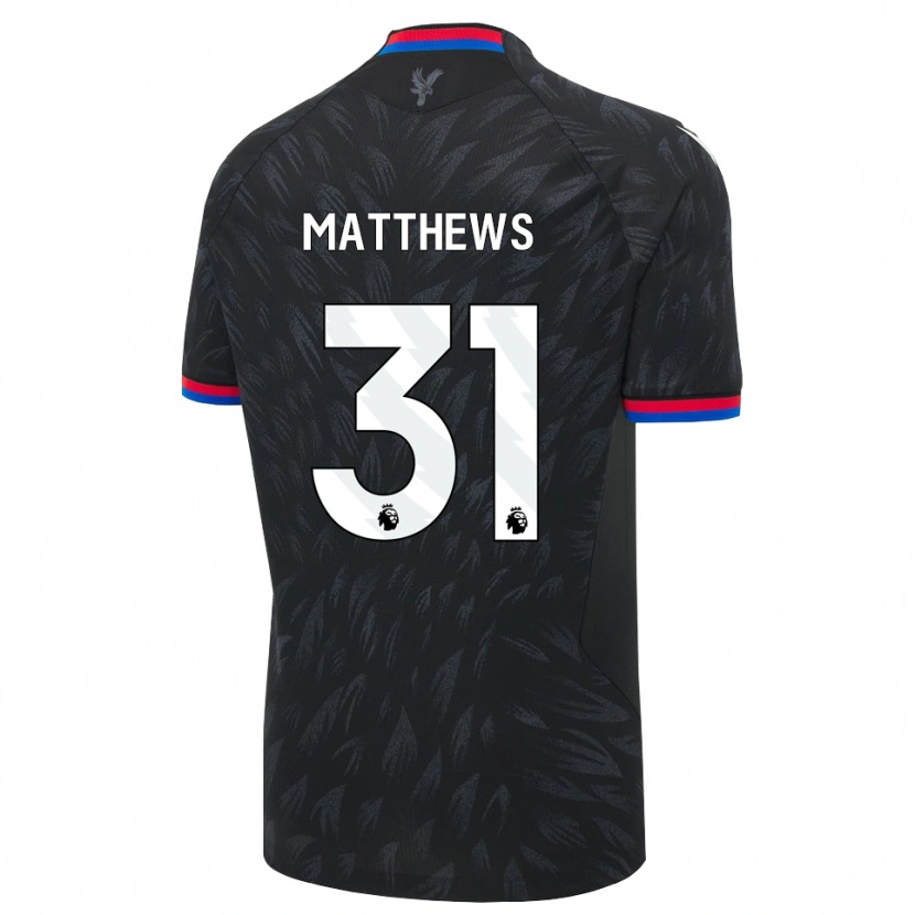 Danxen Criança Camisola Remi Matthews #31 Preto Azul Vermelho Alternativa 2026/27 Camisa Brasil