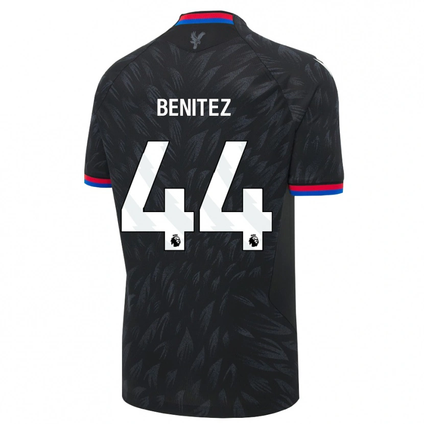 Danxen Criança Camisola Walter Benítez #44 Preto Azul Vermelho Alternativa 2026/27 Camisa Brasil