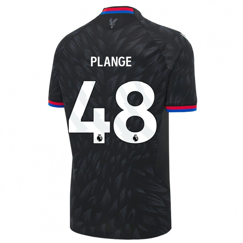 Danxen Criança Camisola Luke Plange #48 Preto Azul Vermelho Alternativa 2026/27 Camisa Brasil