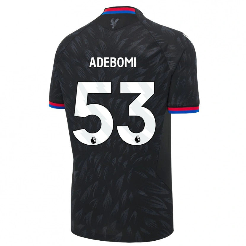 Danxen Criança Camisola Ademola Ola Adebomi #53 Preto Azul Vermelho Alternativa 2026/27 Camisa Brasil
