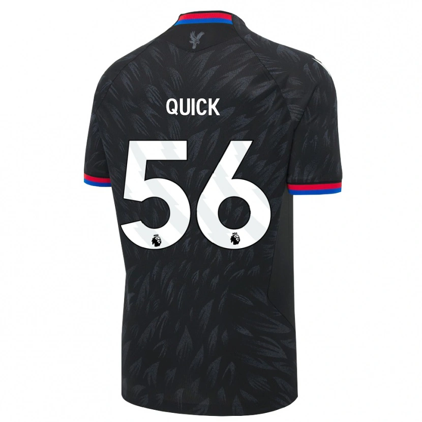 Danxen Criança Camisola Daniel Quick #56 Preto Azul Vermelho Alternativa 2026/27 Camisa Brasil
