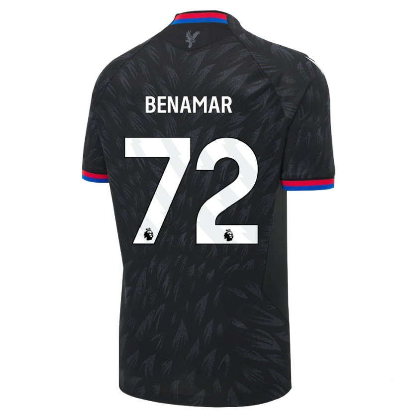 Danxen Criança Camisola Dean Benamar #72 Preto Azul Vermelho Alternativa 2026/27 Camisa Brasil