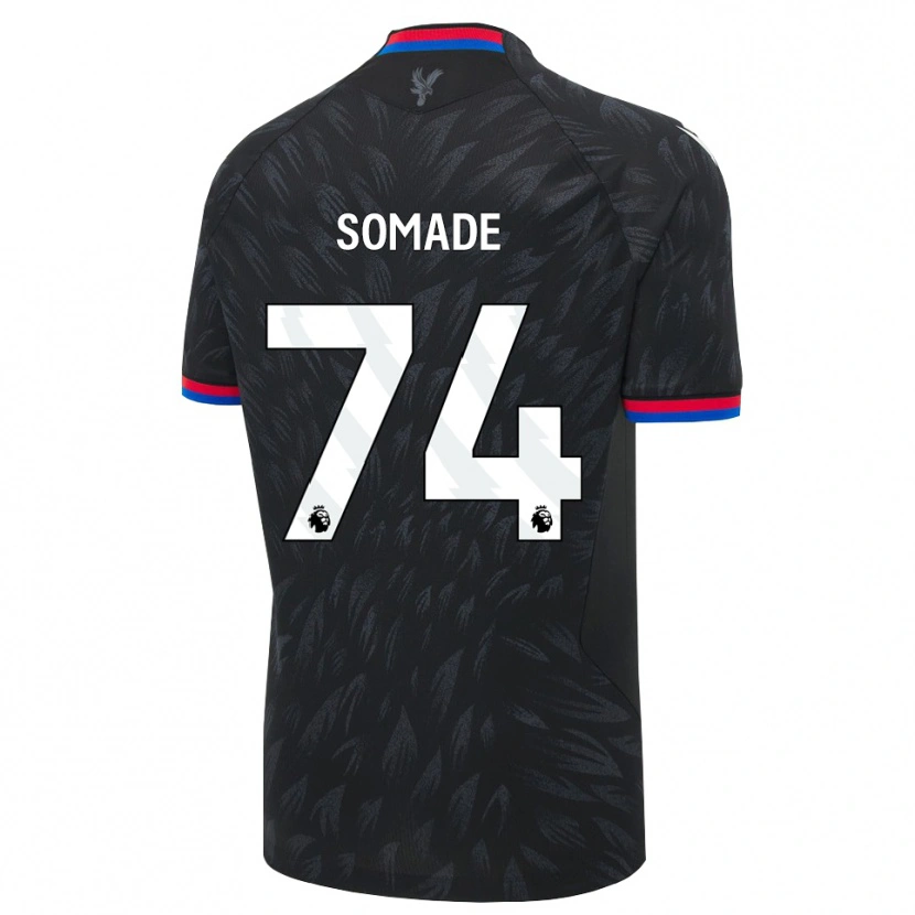 Danxen Criança Camisola Sean Somade #74 Preto Azul Vermelho Alternativa 2026/27 Camisa Brasil
