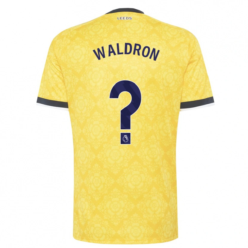 Danxen Criança Camisola Ruby Waldron #0 Amarelo Branco Preto Alternativa 2026/27 Camisa Brasil