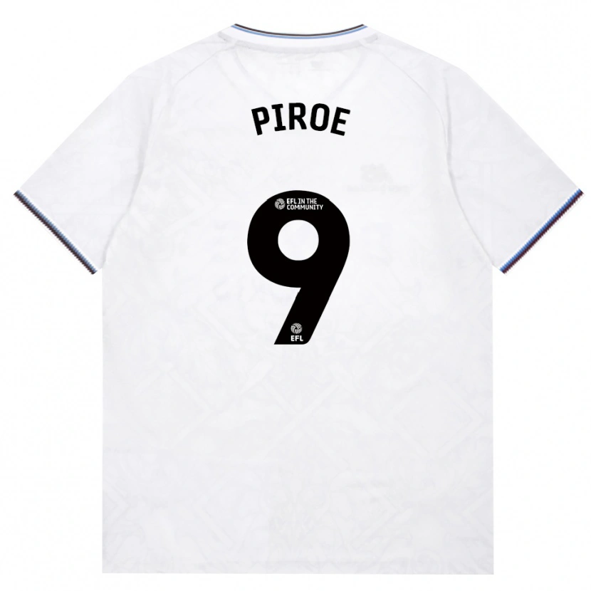 Danxen Criança Camisola Joël Piroe #9 Borgonha Branco Alternativa 2026/27 Camisa Brasil