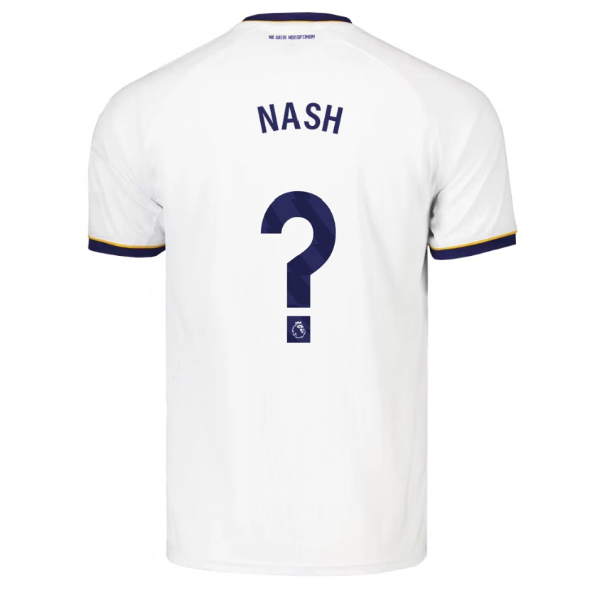 Danxen Criança Camisola Patrick Nash #0 Midnightblue Branco Amarelo Alternativa 2026/27 Camisa Brasil
