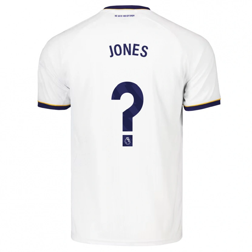 Danxen Criança Camisola Edward Jones #0 Midnightblue Branco Amarelo Alternativa 2026/27 Camisa Brasil
