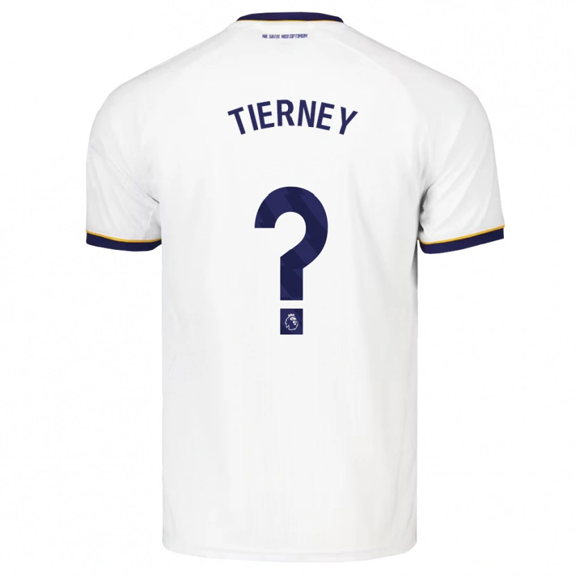 Danxen Criança Camisola Jack Tierney #0 Midnightblue Branco Amarelo Alternativa 2026/27 Camisa Brasil