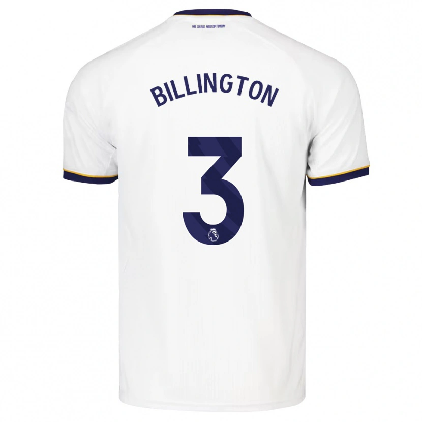 Danxen Criança Camisola Harvey Billington #3 Midnightblue Branco Amarelo Alternativa 2026/27 Camisa Brasil