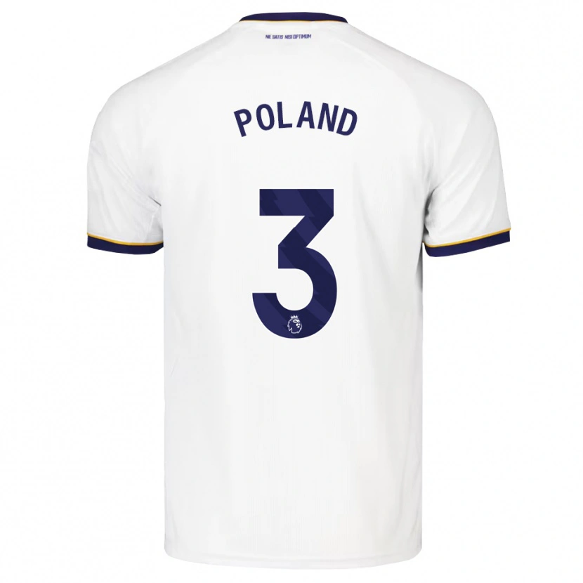 Danxen Criança Camisola Louis Poland #3 Midnightblue Branco Amarelo Alternativa 2026/27 Camisa Brasil