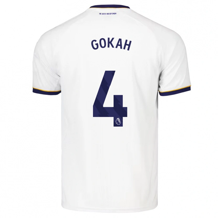 Danxen Criança Camisola Reuben Gokah #4 Midnightblue Branco Amarelo Alternativa 2026/27 Camisa Brasil