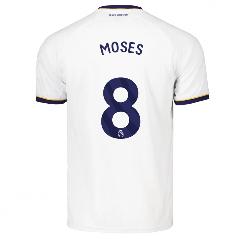 Danxen Criança Camisola Amari Moses #8 Midnightblue Branco Amarelo Alternativa 2026/27 Camisa Brasil