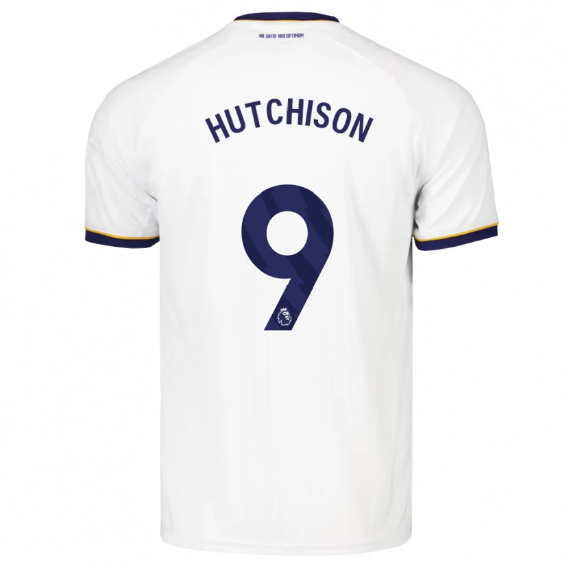 Danxen Criança Camisola Kai Hutchison #9 Midnightblue Branco Amarelo Alternativa 2026/27 Camisa Brasil