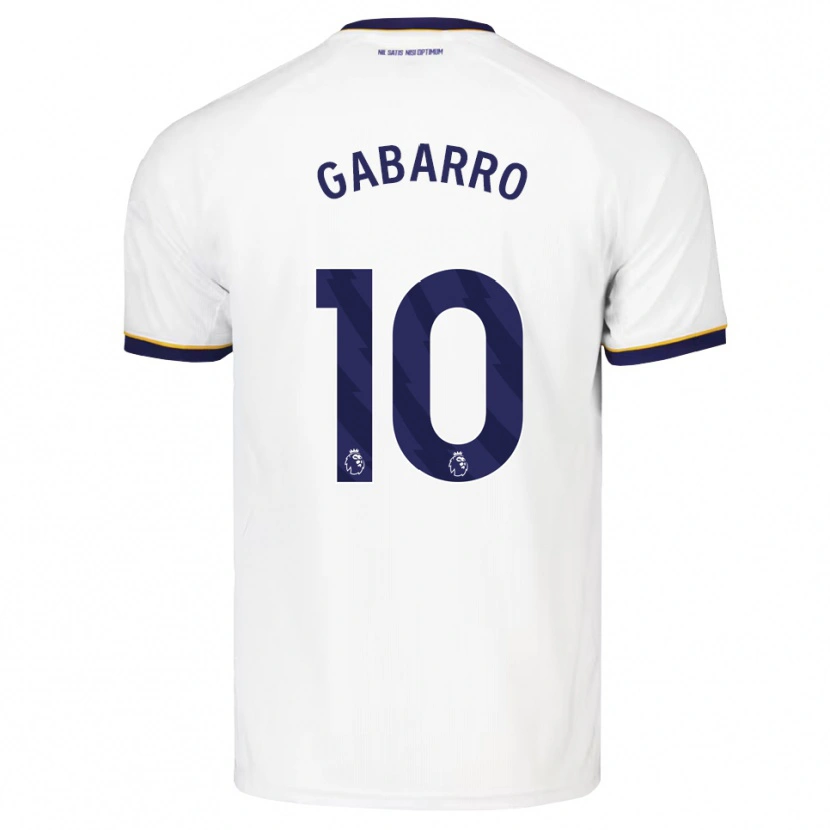 Danxen Criança Camisola Inma Gabarro #10 Midnightblue Branco Amarelo Alternativa 2026/27 Camisa Brasil