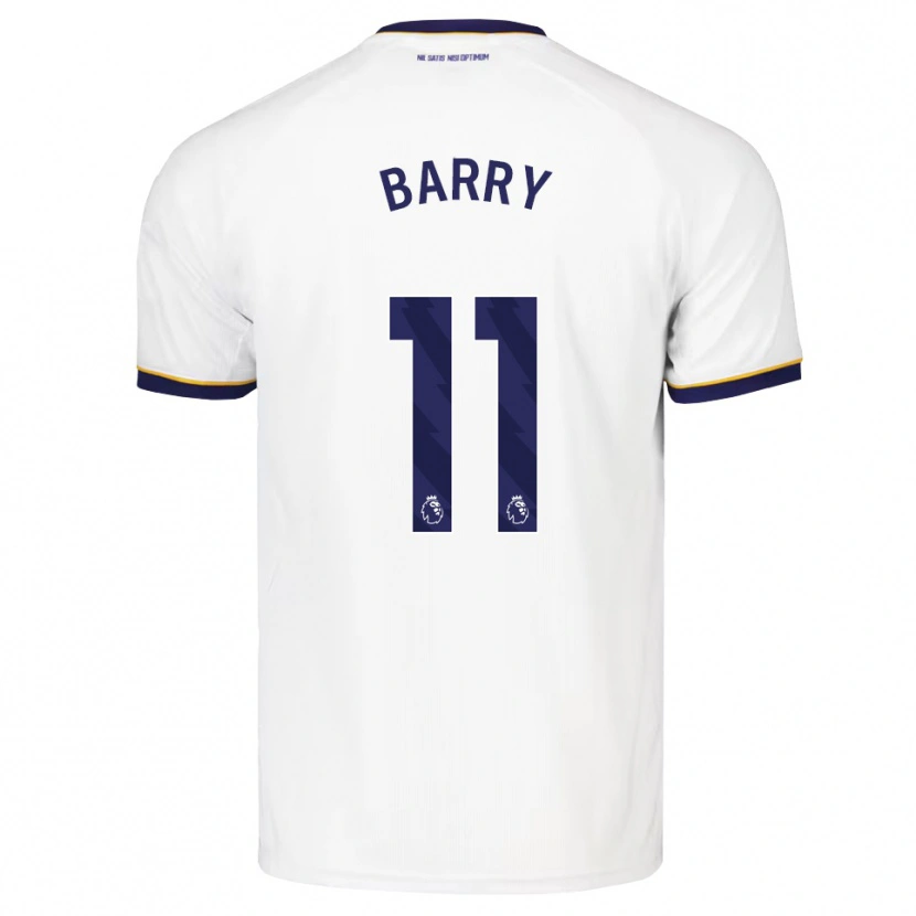 Danxen Criança Camisola Thierno Barry #11 Midnightblue Branco Amarelo Alternativa 2026/27 Camisa Brasil