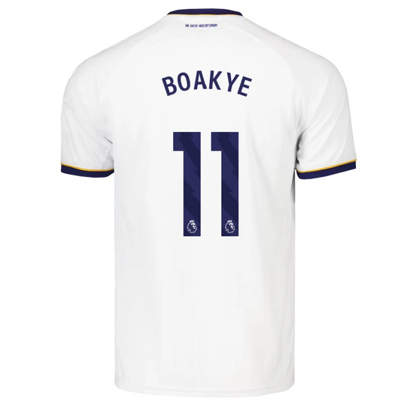 Danxen Criança Camisola Kingsford Boakye #11 Midnightblue Branco Amarelo Alternativa 2026/27 Camisa Brasil