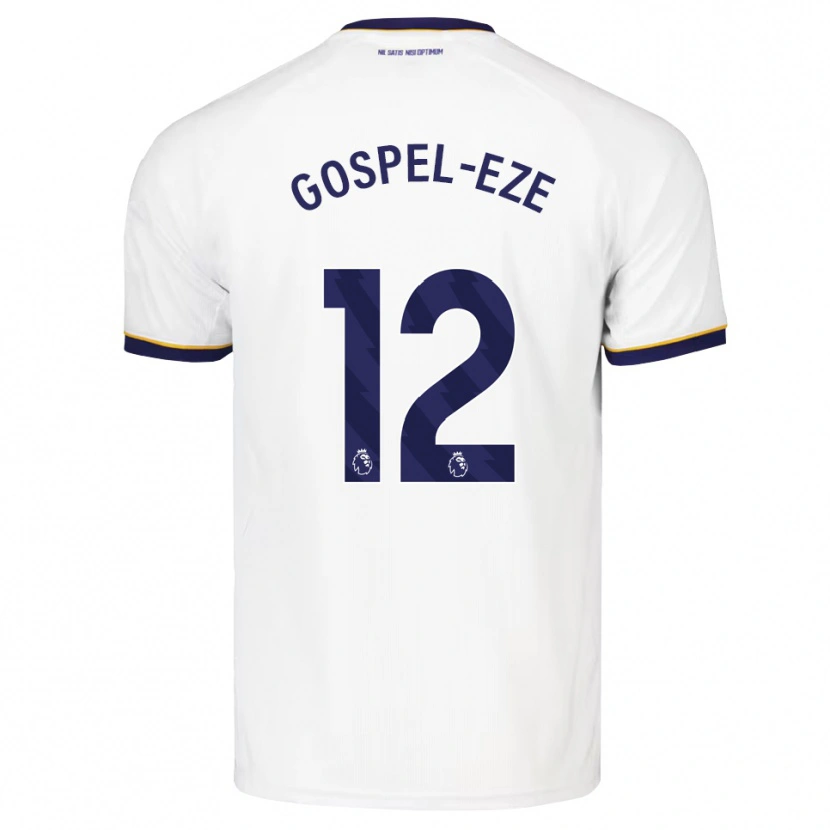 Danxen Criança Camisola Goodness Gospel-Eze #12 Midnightblue Branco Amarelo Alternativa 2026/27 Camisa Brasil