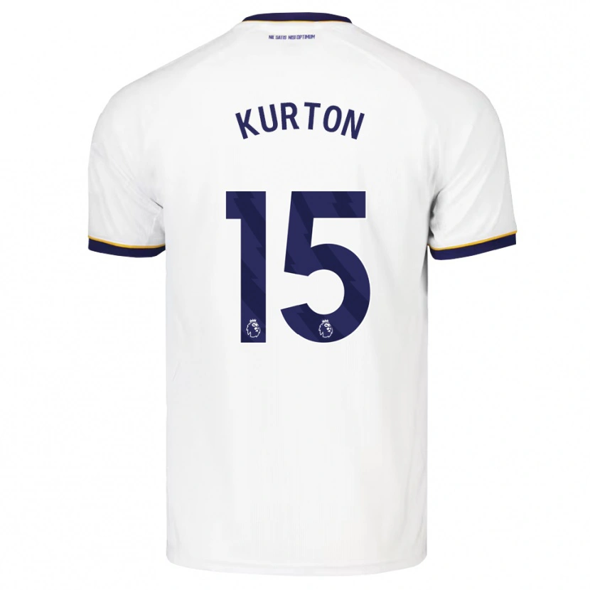 Danxen Criança Camisola Joe Kurton #15 Midnightblue Branco Amarelo Alternativa 2026/27 Camisa Brasil