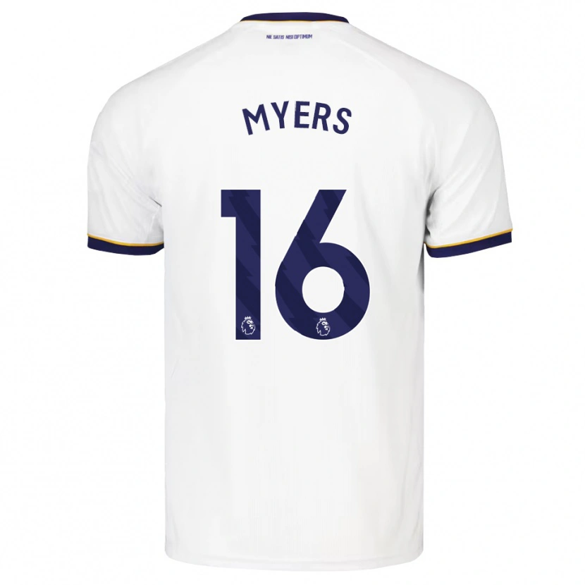 Danxen Criança Camisola Khairo Myers #16 Midnightblue Branco Amarelo Alternativa 2026/27 Camisa Brasil