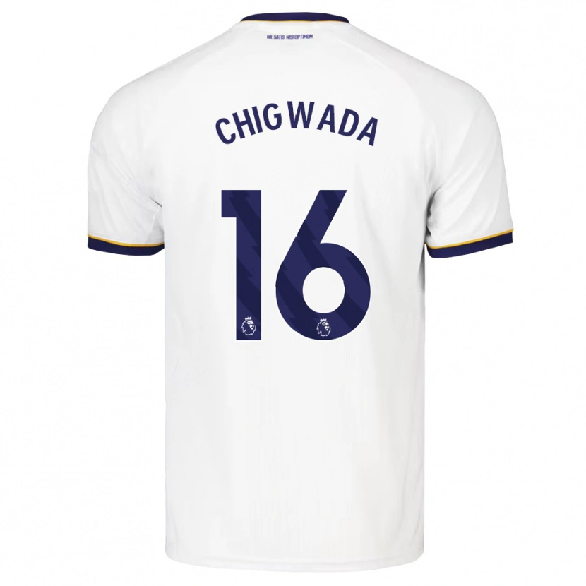 Danxen Criança Camisola Josh Chigwada #16 Midnightblue Branco Amarelo Alternativa 2026/27 Camisa Brasil
