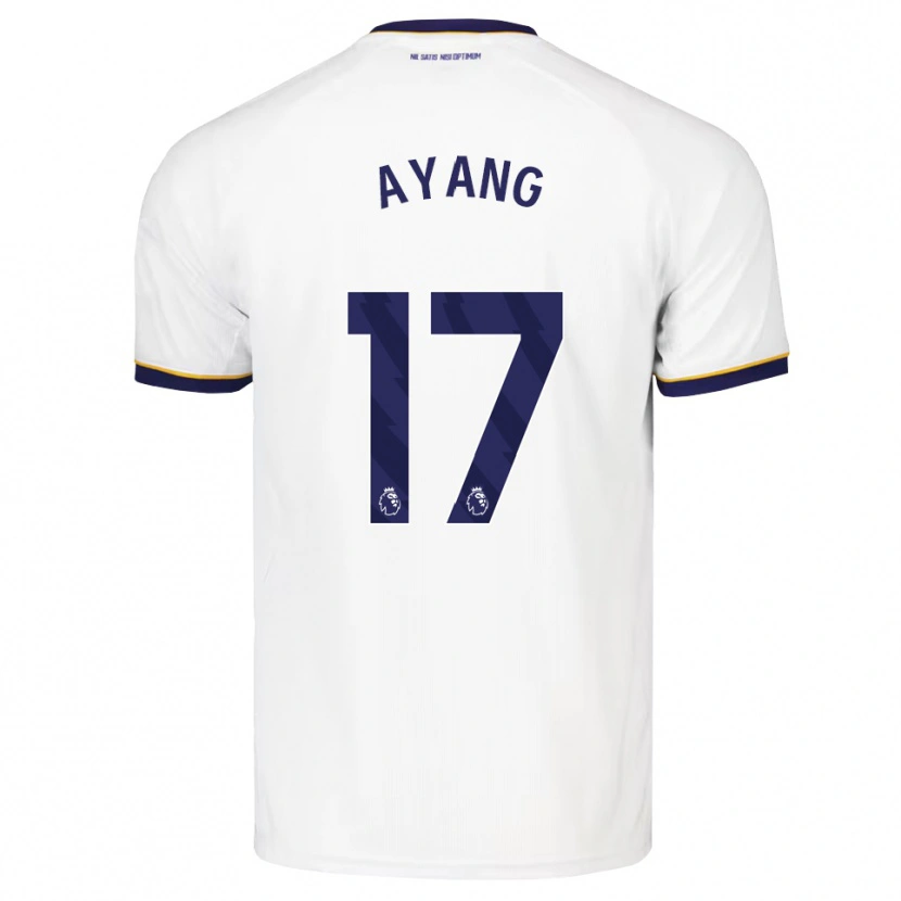 Danxen Criança Camisola Godswill Ayang #17 Midnightblue Branco Amarelo Alternativa 2026/27 Camisa Brasil