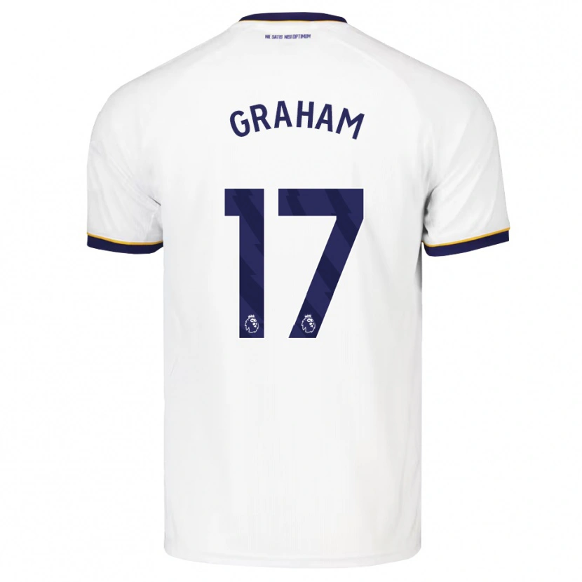 Danxen Criança Camisola Lucy Graham #17 Midnightblue Branco Amarelo Alternativa 2026/27 Camisa Brasil