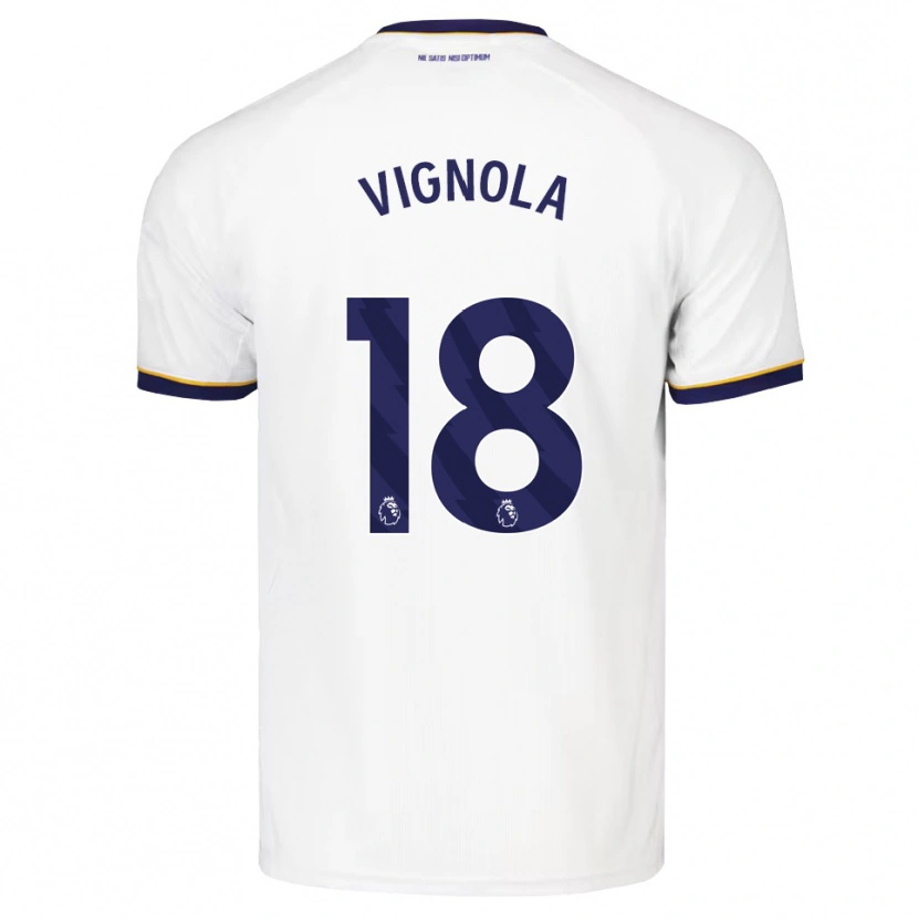 Danxen Criança Camisola Ornella Vignola #18 Midnightblue Branco Amarelo Alternativa 2026/27 Camisa Brasil