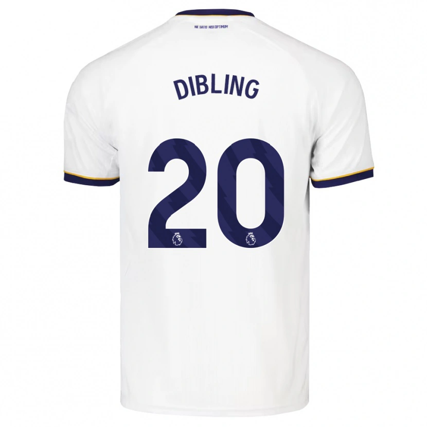 Danxen Criança Camisola Tyler Dibling #20 Midnightblue Branco Amarelo Alternativa 2026/27 Camisa Brasil