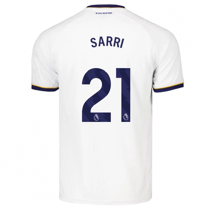 Danxen Criança Camisola Veatriki Sarri #21 Midnightblue Branco Amarelo Alternativa 2026/27 Camisa Brasil
