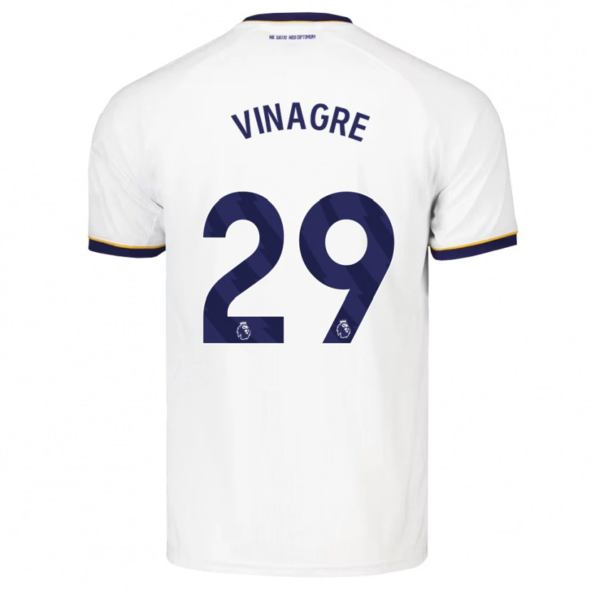 Danxen Criança Camisola Ruben Vinagre #29 Midnightblue Branco Amarelo Alternativa 2026/27 Camisa Brasil