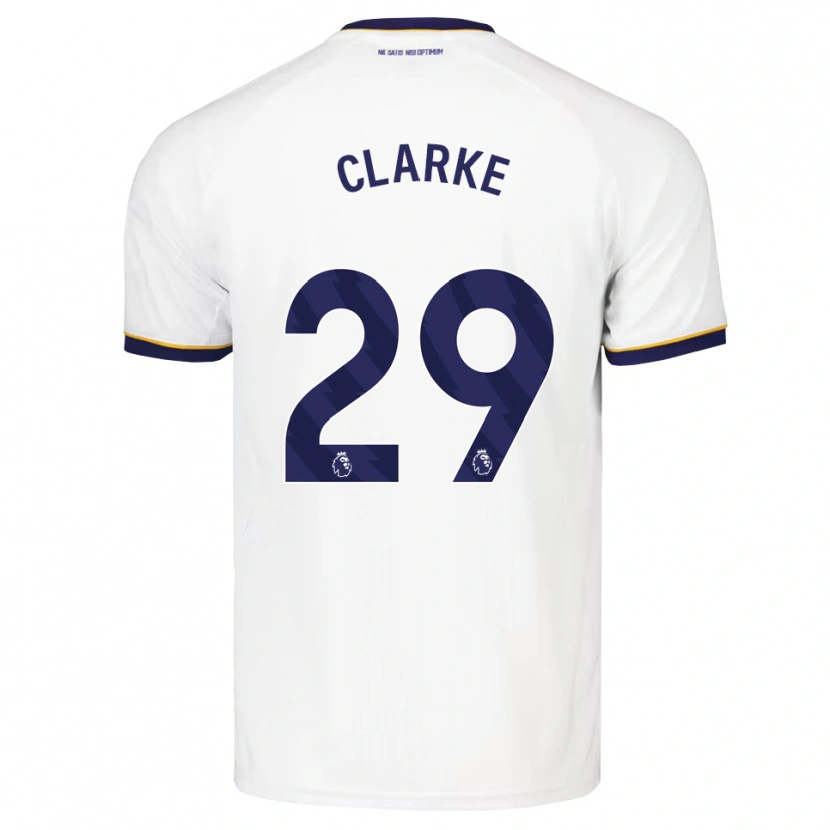 Danxen Criança Camisola Abbey Clarke #29 Midnightblue Branco Amarelo Alternativa 2026/27 Camisa Brasil