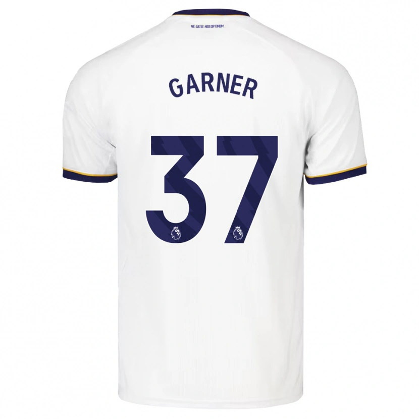 Danxen Criança Camisola James Garner #37 Midnightblue Branco Amarelo Alternativa 2026/27 Camisa Brasil