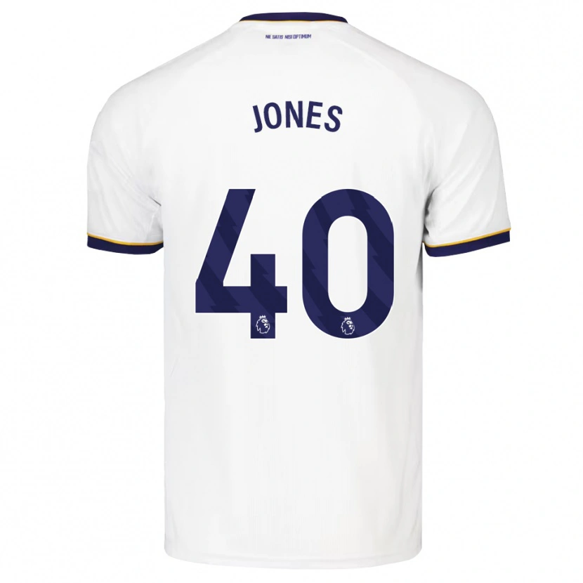 Danxen Criança Camisola Ellie Jones #40 Midnightblue Branco Amarelo Alternativa 2026/27 Camisa Brasil