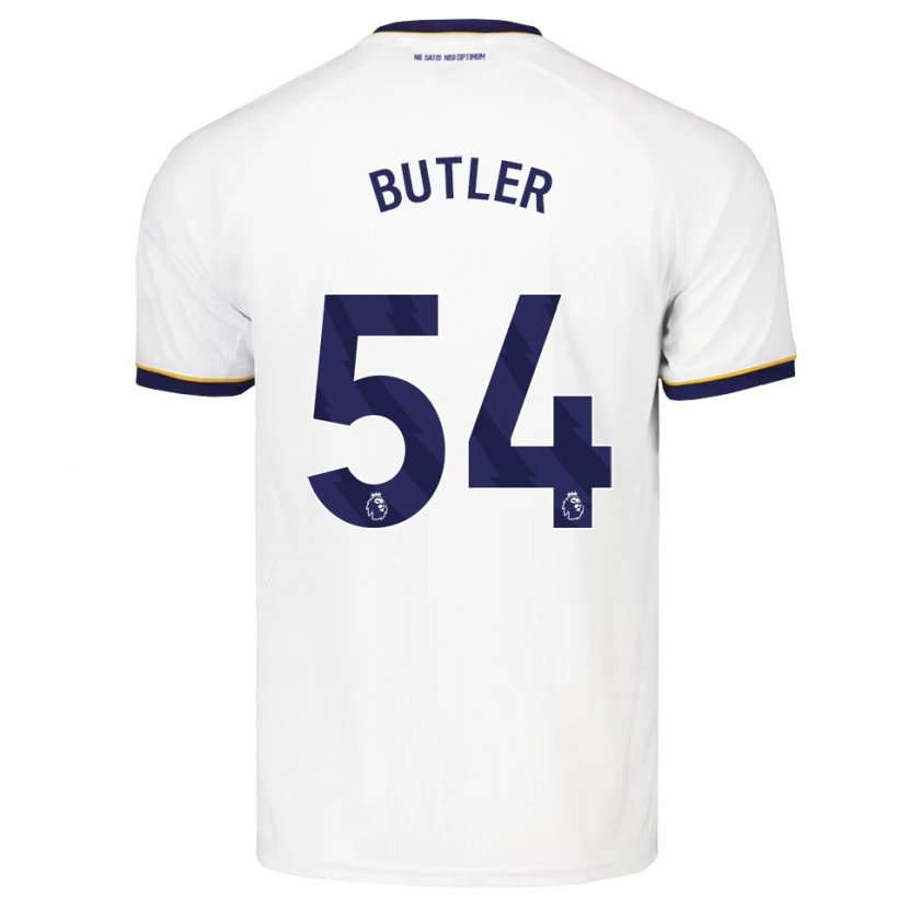 Danxen Criança Camisola Jack Butler #54 Midnightblue Branco Amarelo Alternativa 2026/27 Camisa Brasil