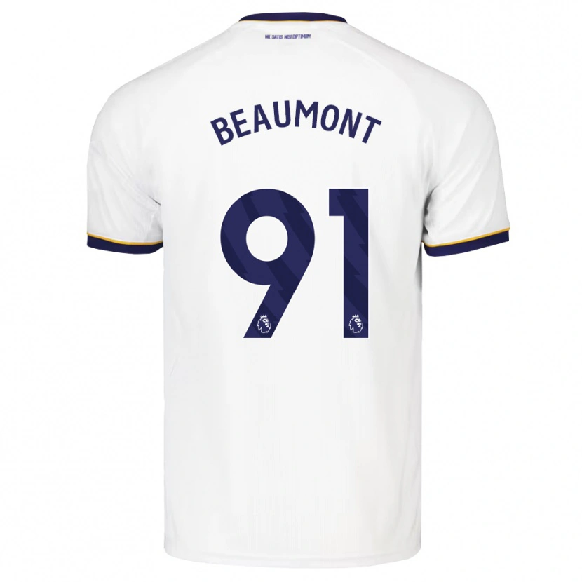 Danxen Criança Camisola Jacob Beaumont Clark #91 Midnightblue Branco Amarelo Alternativa 2026/27 Camisa Brasil