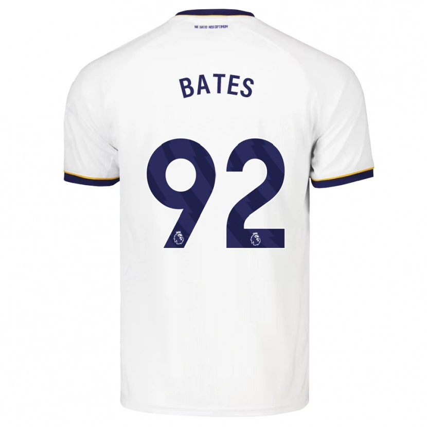 Danxen Criança Camisola Callum Bates #92 Midnightblue Branco Amarelo Alternativa 2026/27 Camisa Brasil