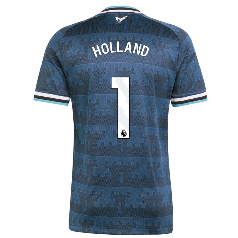 Danxen Criança Camisola Oliver Holland #1 Amarelo Preto Azul Alternativa 2026/27 Camisa Brasil