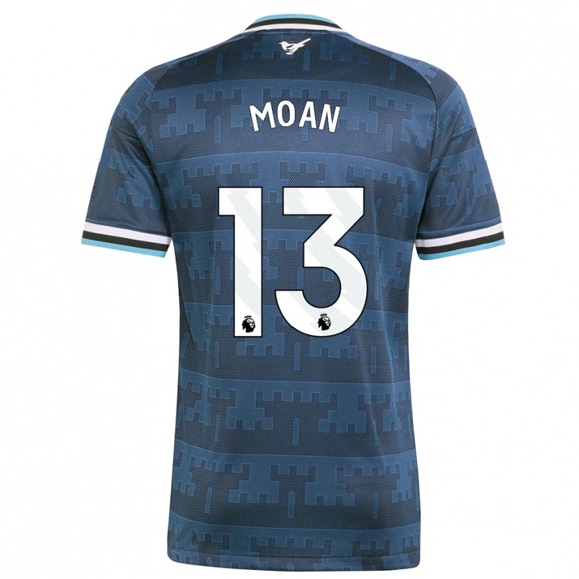 Danxen Criança Camisola Claudia Moan #13 Amarelo Preto Azul Alternativa 2026/27 Camisa Brasil
