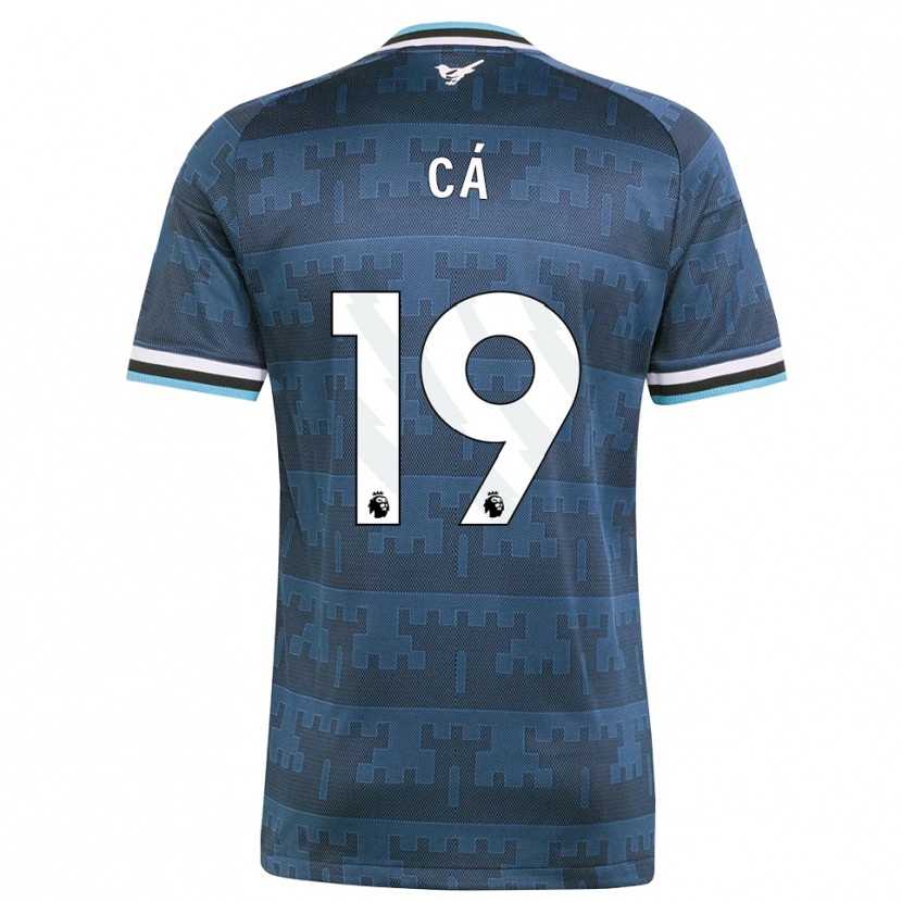 Danxen Criança Camisola Afner Cá #19 Amarelo Preto Azul Alternativa 2026/27 Camisa Brasil