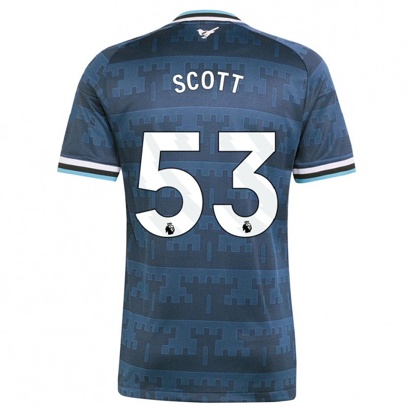 Danxen Criança Camisola Joshua Scott #53 Amarelo Preto Azul Alternativa 2026/27 Camisa Brasil