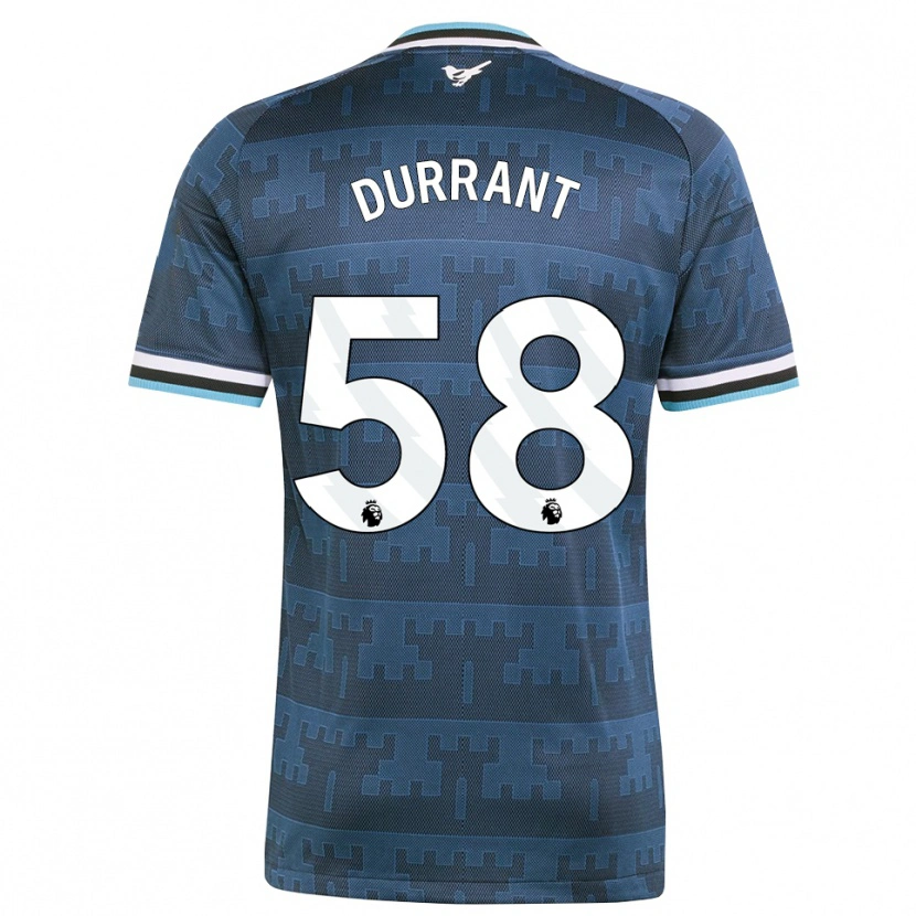 Danxen Criança Camisola Jake Durrant #58 Amarelo Preto Azul Alternativa 2026/27 Camisa Brasil