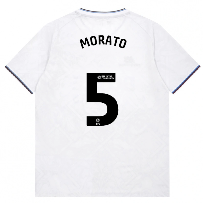 Danxen Criança Camisola Morato #5 Borgonha Branco Alternativa 2026/27 Camisa Brasil