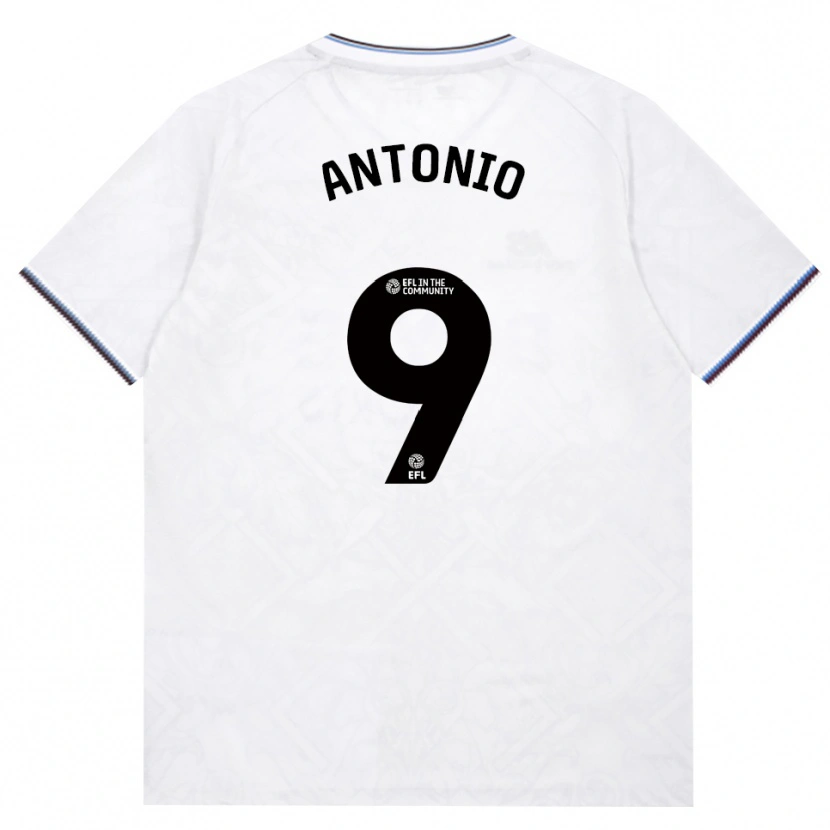 Danxen Criança Camisola Michail Antonio #9 Borgonha Branco Alternativa 2026/27 Camisa Brasil