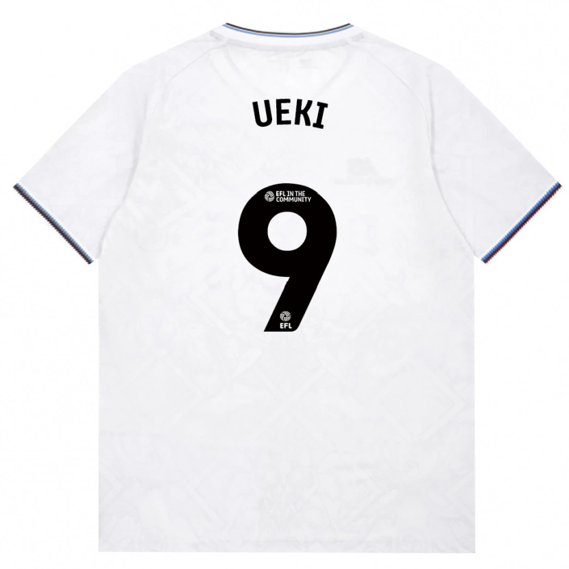 Danxen Criança Camisola Riko Ueki #9 Borgonha Branco Alternativa 2026/27 Camisa Brasil