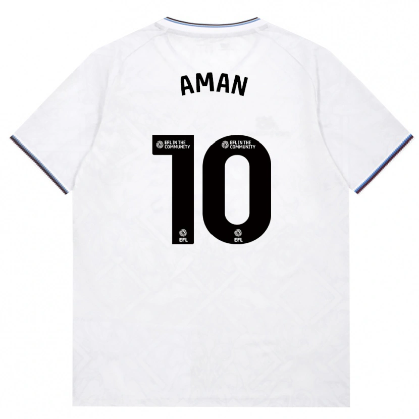 Danxen Criança Camisola Abdulkareem Aman #10 Borgonha Branco Alternativa 2026/27 Camisa Brasil
