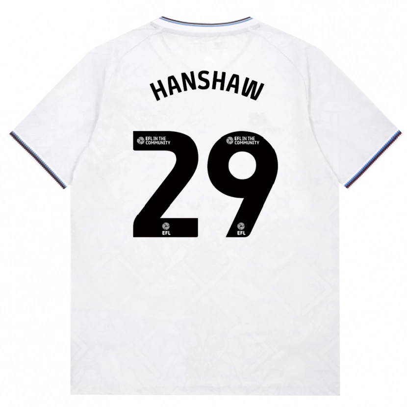 Danxen Criança Camisola Verena Hanshaw #29 Borgonha Branco Alternativa 2026/27 Camisa Brasil