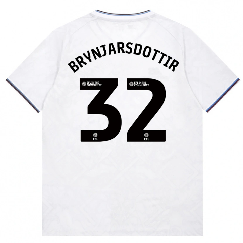 Danxen Criança Camisola Dagny Brynjarsdottir #32 Borgonha Branco Alternativa 2026/27 Camisa Brasil