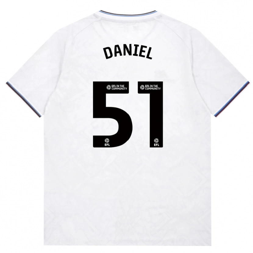 Danxen Criança Camisola Daniel Chesters #51 Borgonha Branco Alternativa 2026/27 Camisa Brasil