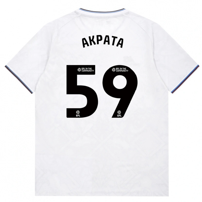 Danxen Criança Camisola Tyron Akpata #59 Borgonha Branco Alternativa 2026/27 Camisa Brasil